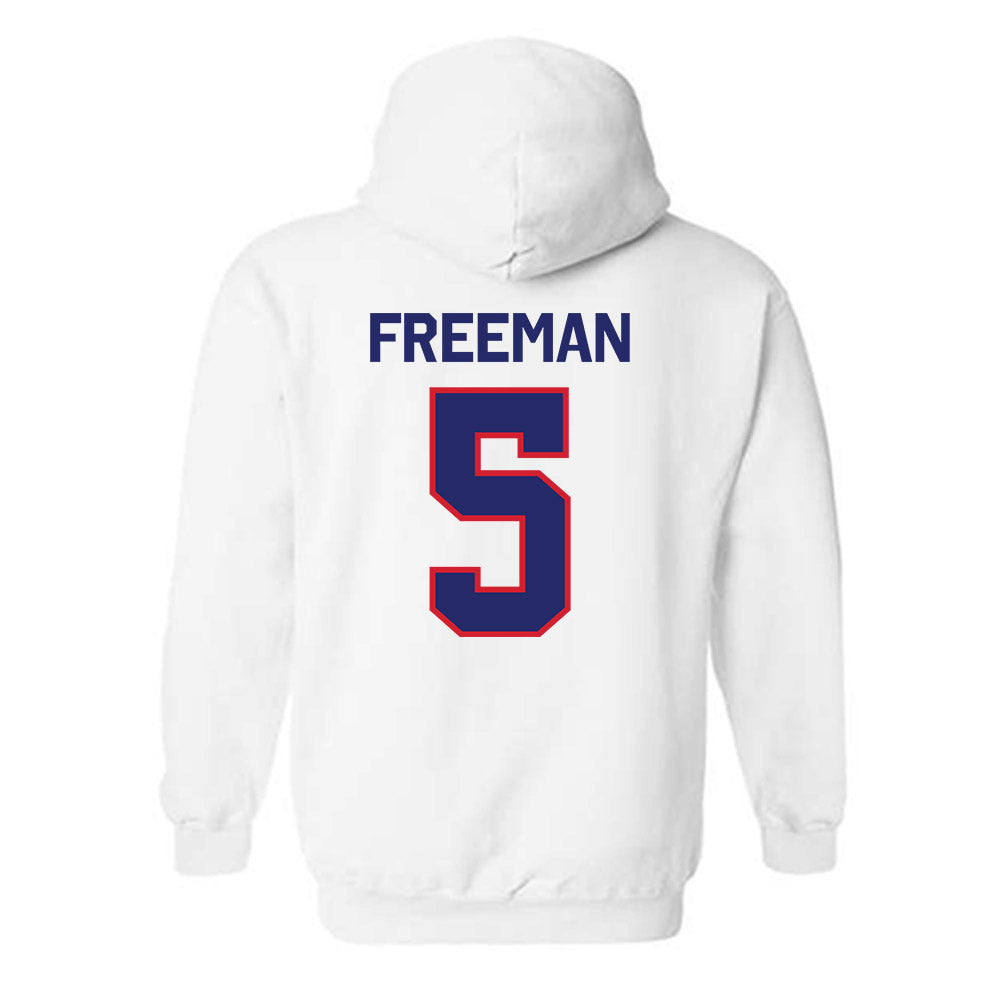 Fresno State - NCAA Football : Josiah Freeman - Classic Shersey Hooded Sweatshirt-1