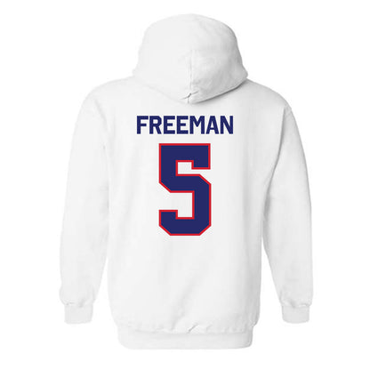 Fresno State - NCAA Football : Josiah Freeman - Classic Shersey Hooded Sweatshirt-1