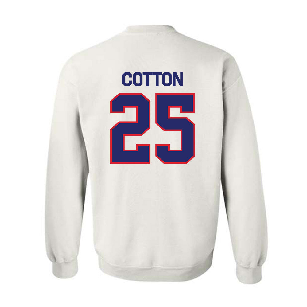 Fresno State - NCAA Football : Keynan Cotton - Classic Shersey Crewneck Sweatshirt-1