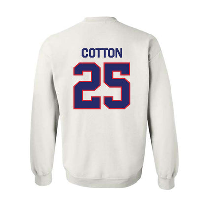 Fresno State - NCAA Football : Keynan Cotton - Classic Shersey Crewneck Sweatshirt-1