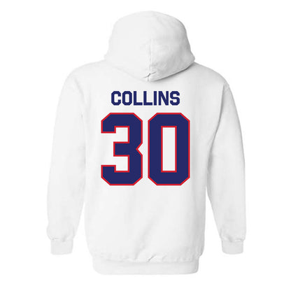 Fresno State - NCAA Baseball : Sky Collins - Classic Shersey Hooded Sweatshirt-1