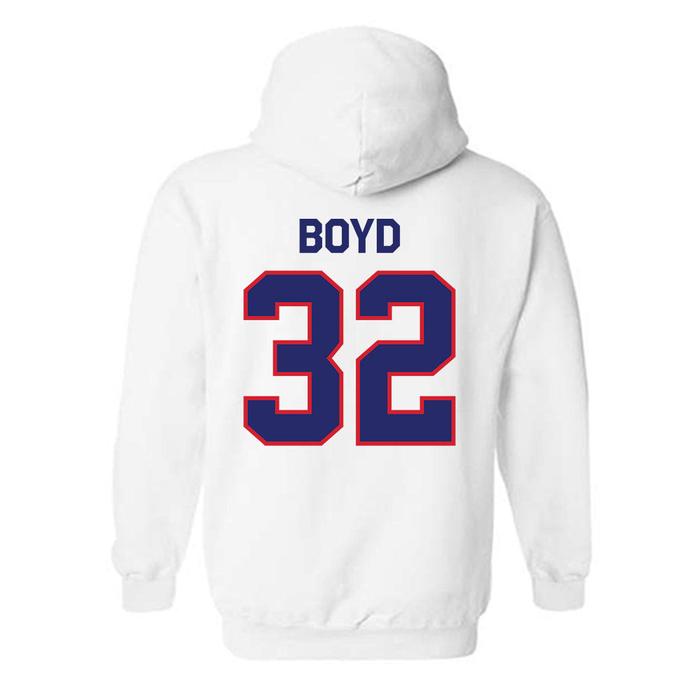 Fresno State - NCAA Baseball : Mikey Boyd - Classic Shersey Hooded Sweatshirt-1