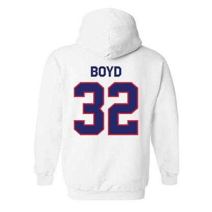 Fresno State - NCAA Baseball : Mikey Boyd - Classic Shersey Hooded Sweatshirt-1