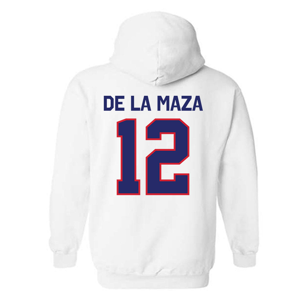 Fresno State - NCAA Baseball : Ryan De La Maza - Classic Shersey Hooded Sweatshirt-1