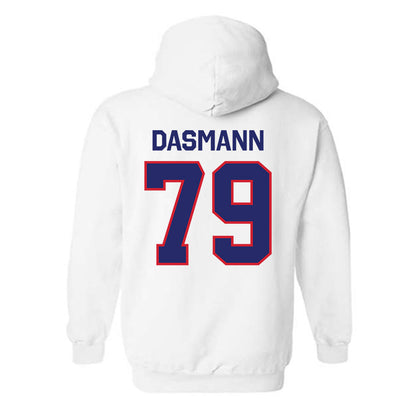Fresno State - NCAA Football : Ethan Dasmann - Classic Shersey Hooded Sweatshirt-1