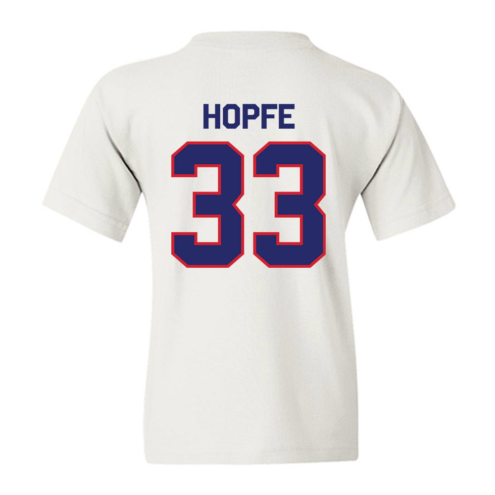 Fresno State - NCAA Baseball : Tommy Hopfe - Classic Shersey Youth T-Shirt-1