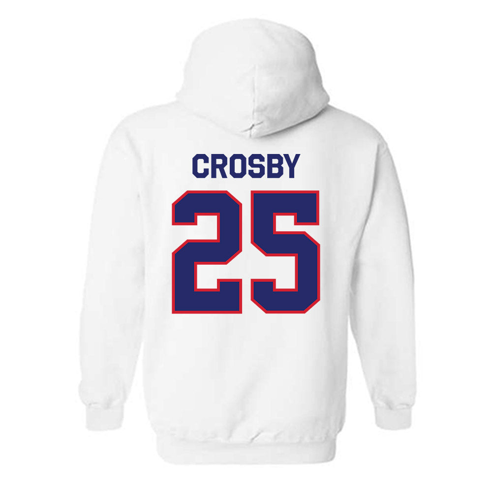 Fresno State - NCAA Softball : Jayda Crosby - Classic Shersey Hooded Sweatshirt-1