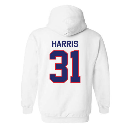 Fresno State - NCAA Football : Kiontre Harris - Classic Shersey Hooded Sweatshirt-1