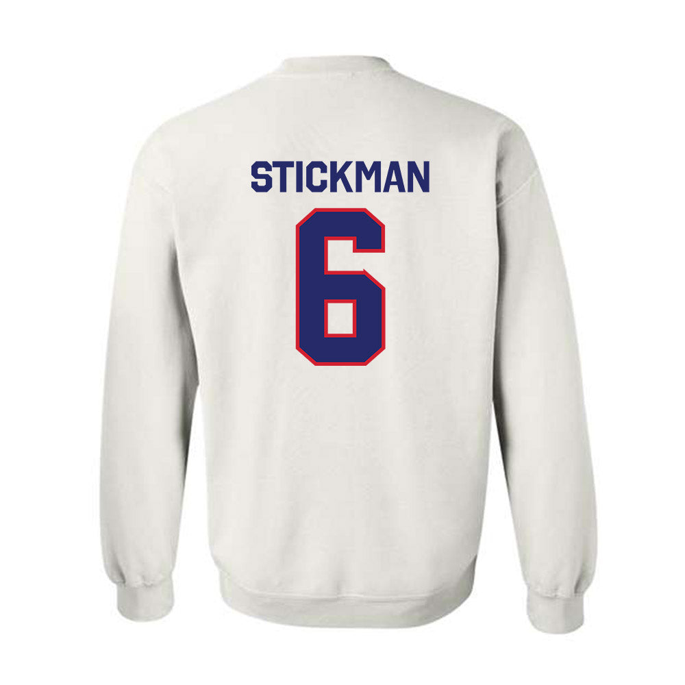 Fresno State - NCAA Men's Basketball : Dj Stickman - Classic Shersey Crewneck Sweatshirt-1