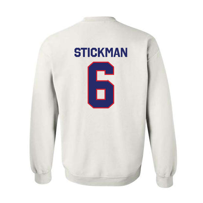 Fresno State - NCAA Men's Basketball : Dj Stickman - Classic Shersey Crewneck Sweatshirt-1