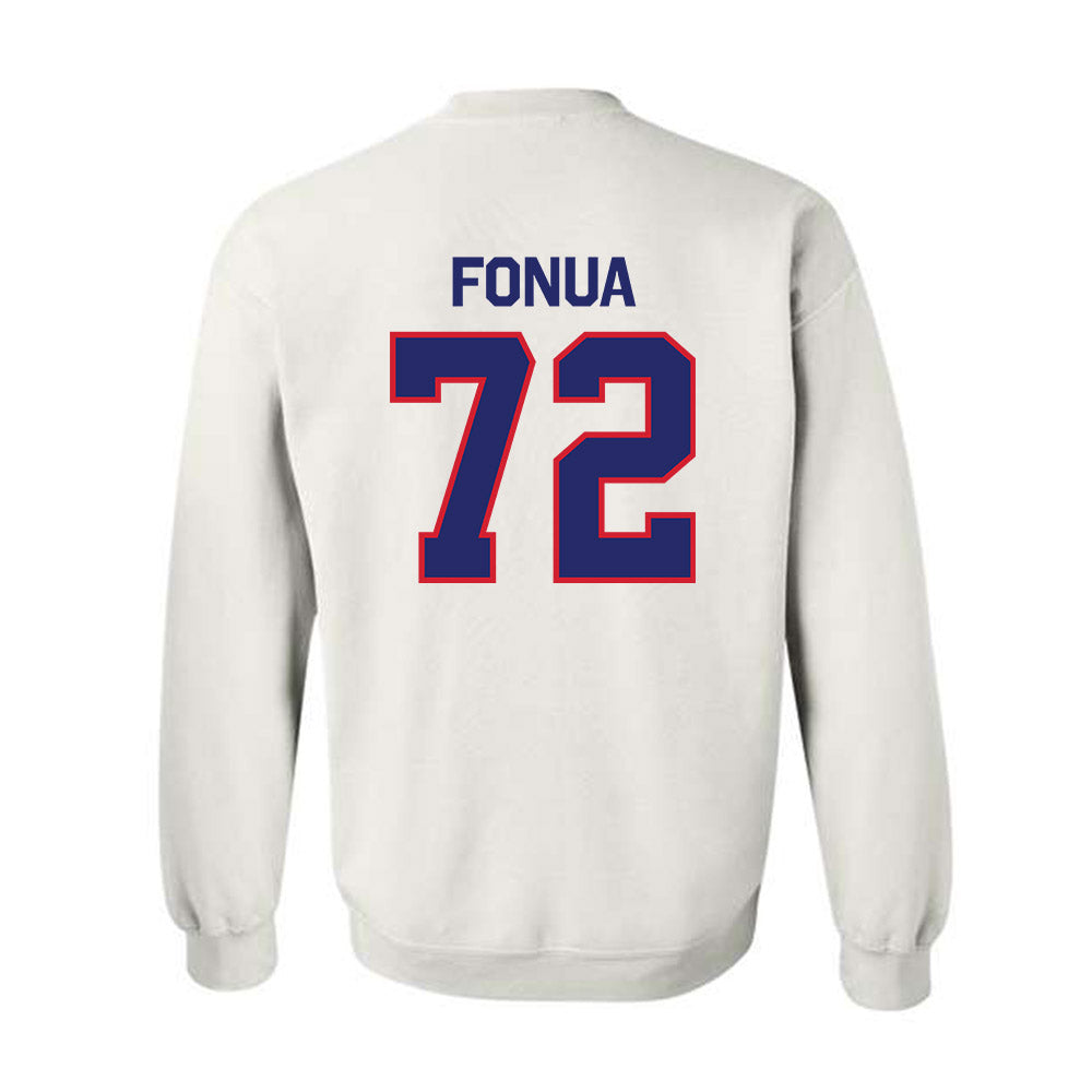Fresno State - NCAA Football : Edward Fonua - Classic Shersey Crewneck Sweatshirt-1