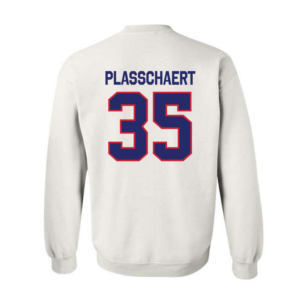 Fresno State - NCAA Baseball : Zach Plasschaert - Classic Shersey Crewneck Sweatshirt-1