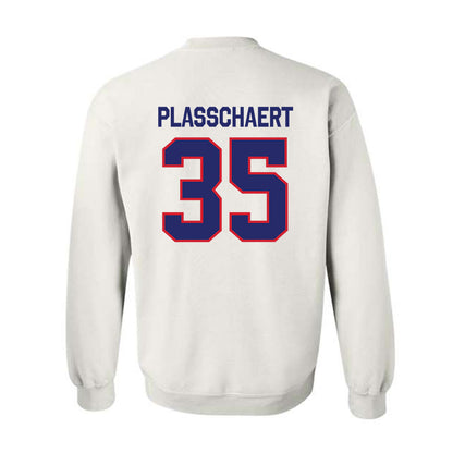 Fresno State - NCAA Baseball : Zach Plasschaert - Classic Shersey Crewneck Sweatshirt-1
