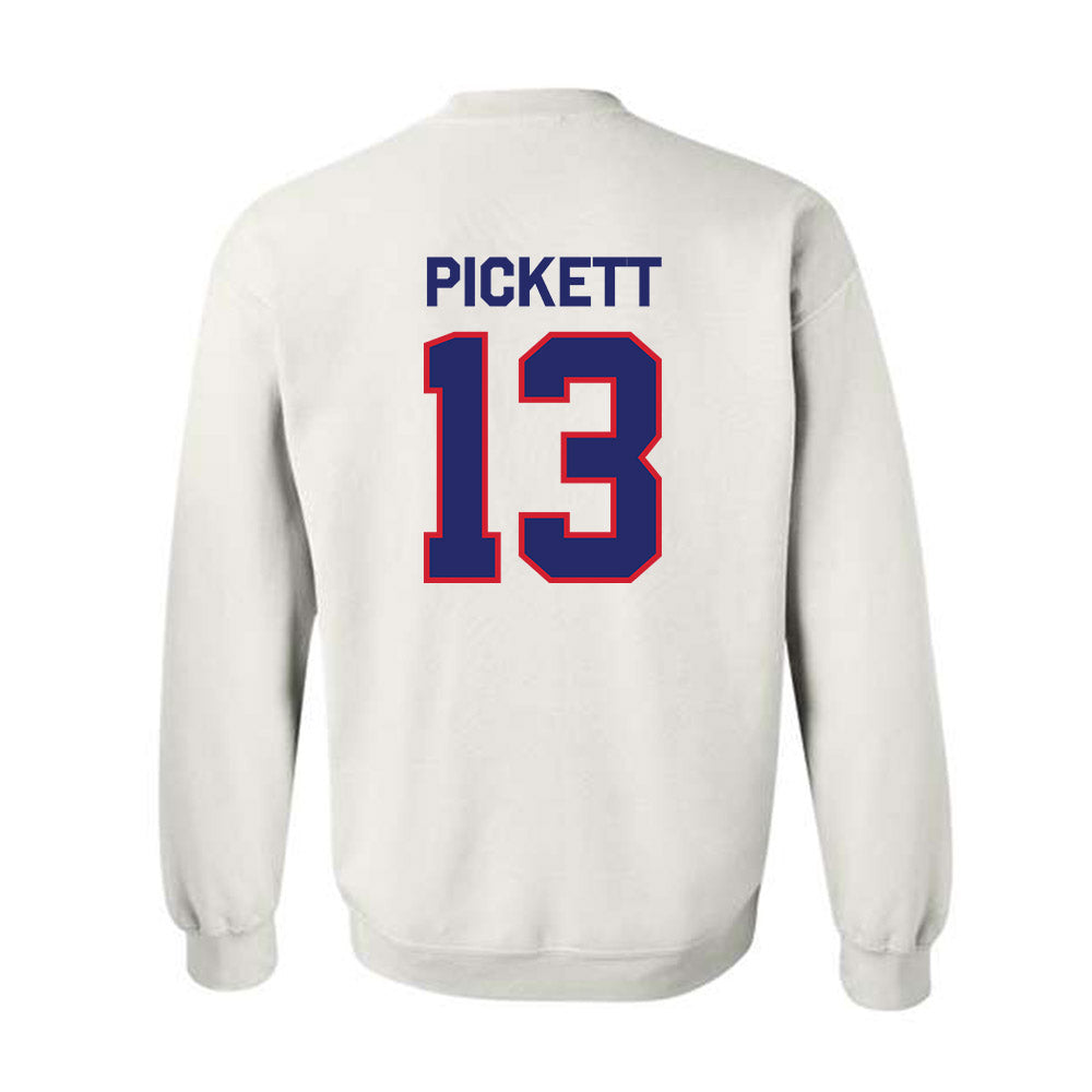 Fresno State - NCAA Baseball : Mikey Pickett - Classic Shersey Crewneck Sweatshirt-1
