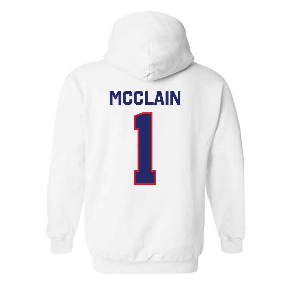 Fresno State - NCAA Football : Jahlil McClain - Classic Shersey Hooded Sweatshirt-1
