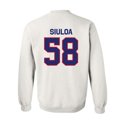 Fresno State - NCAA Football : Efren Siuloa - Classic Shersey Crewneck Sweatshirt-1