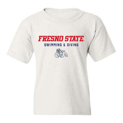 Fresno State - NCAA Women's Swimming & Diving : Grace Ally - Classic Shersey Youth T-Shirt-0