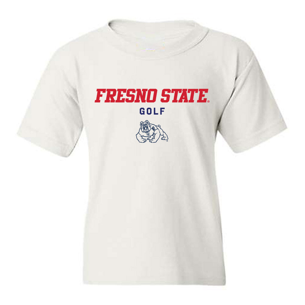Fresno State - NCAA Men's Golf : Akira Ransi - Classic Shersey Youth T-Shirt-0