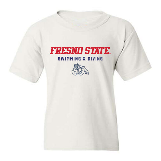 Fresno State - NCAA Women's Swimming & Diving : Averee Estep - Classic Shersey Youth T-Shirt-0