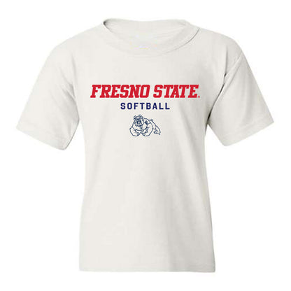 Fresno State - NCAA Softball : Nadia Rountree - Classic Shersey Youth T-Shirt-0