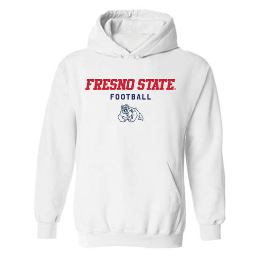Fresno State - NCAA Football : Jake Appleget - Classic Shersey Hooded Sweatshirt-0