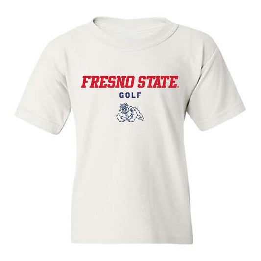 Fresno State - NCAA Men's Golf : Zackary Tarter - Classic Shersey Youth T-Shirt-0