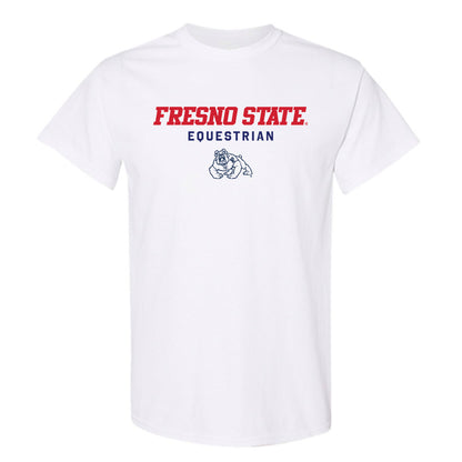 Fresno State - NCAA Equestrian : Maya Douglas - Classic Shersey T-Shirt-0