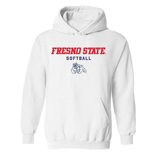 Fresno State - NCAA Softball : Kealani Miranda - Nitta - Classic Shersey Hooded Sweatshirt-0