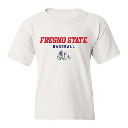 Fresno State - NCAA Baseball : Jett Ruby - Classic Shersey Youth T-Shirt-0