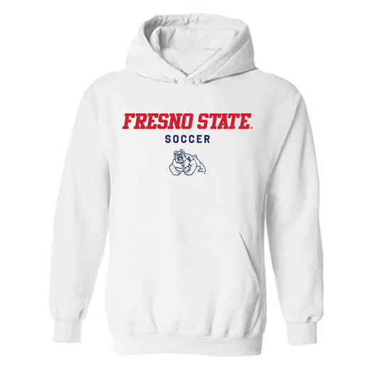 Fresno State - NCAA Women's Soccer : Abigail Herren - Classic Shersey Hooded Sweatshirt-0