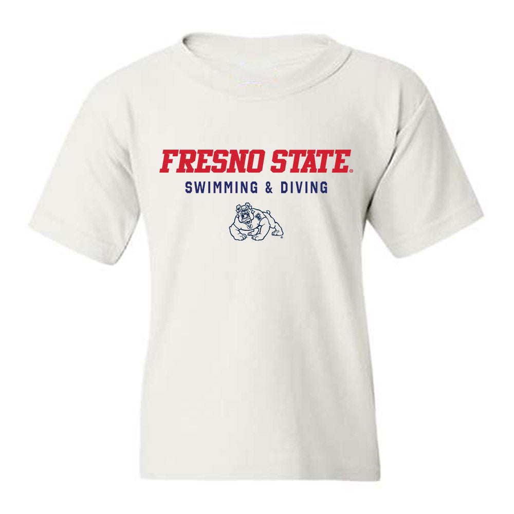 Fresno State - NCAA Women's Swimming & Diving : Clare Luken - Classic Shersey Youth T-Shirt-0