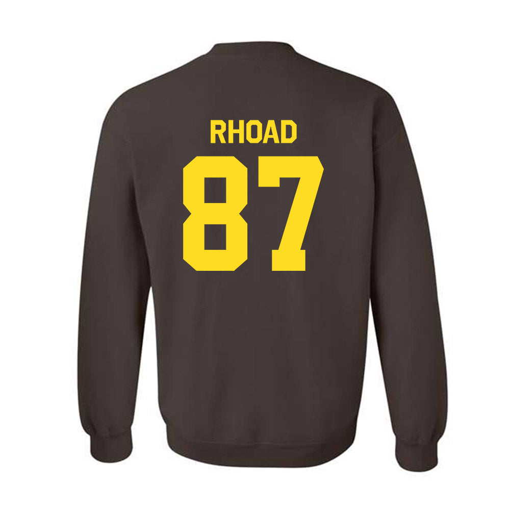 Western Michigan - NCAA Football : Brady Rhoad - Classic Shersey Crewneck Sweatshirt-1