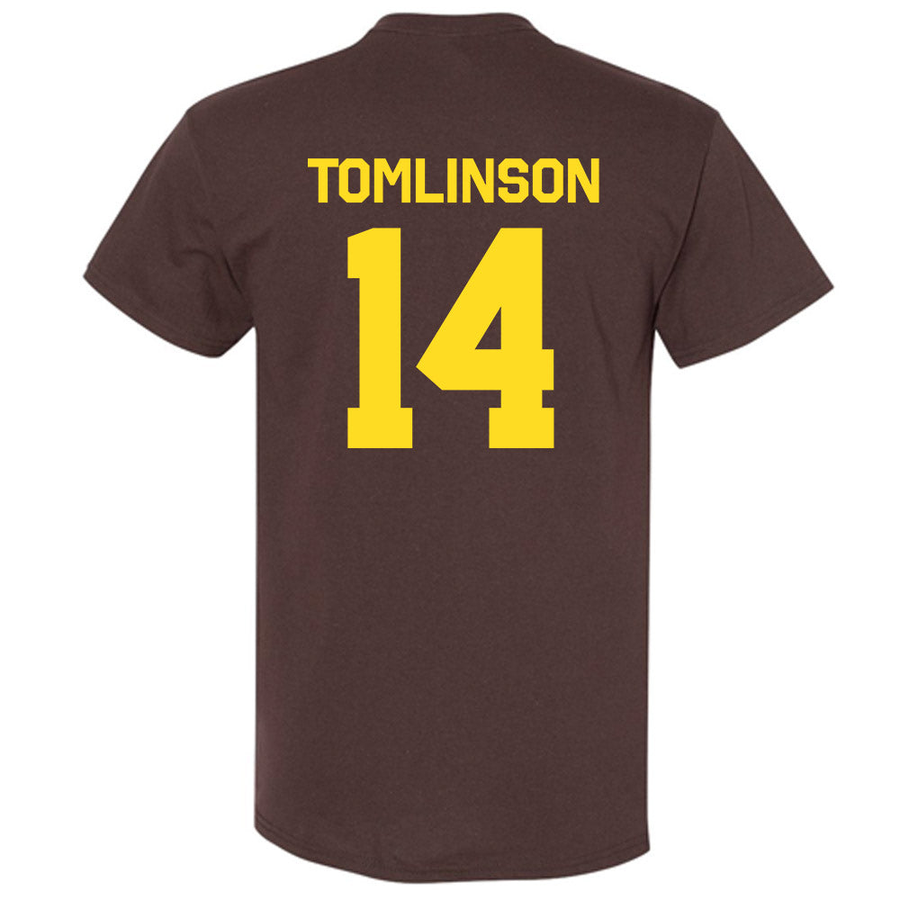 Western Michigan - NCAA Baseball : Ty Tomlinson - Classic Shersey T-Shirt-1