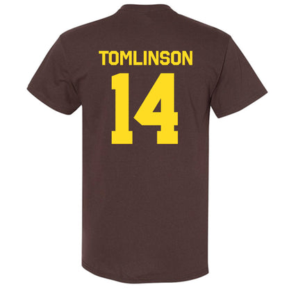 Western Michigan - NCAA Baseball : Ty Tomlinson - Classic Shersey T-Shirt-1