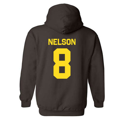 Western Michigan - NCAA Football : Egypt Nelson - Classic Shersey Hooded Sweatshirt-1