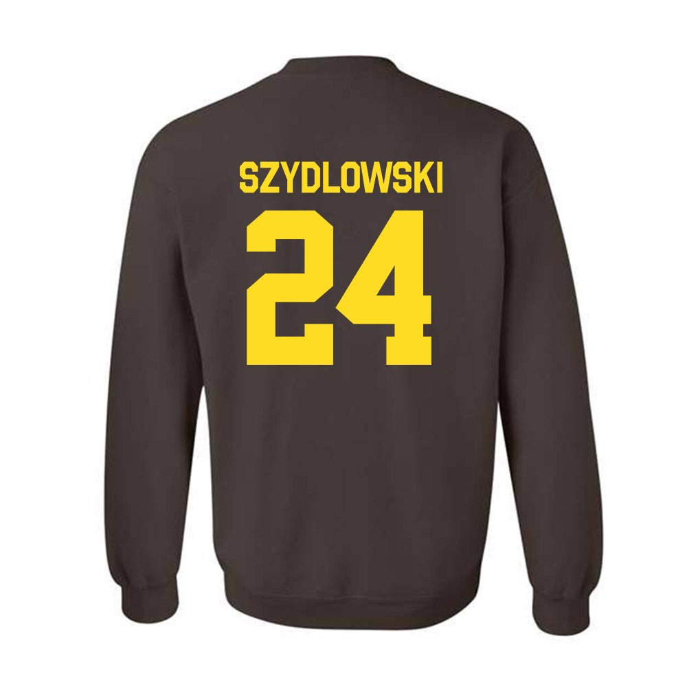 Western Michigan - NCAA Men's Ice Hockey : Garrett Szydlowski - Classic Shersey Crewneck Sweatshirt-1