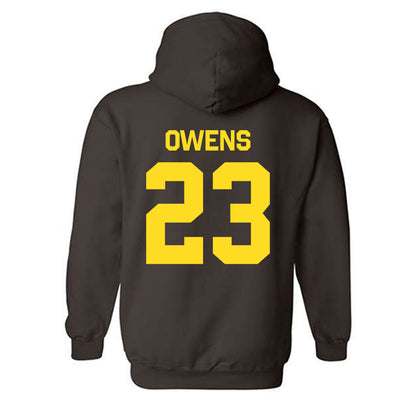 Western Michigan - NCAA Football : Tahj Owens - Classic Shersey Hooded Sweatshirt-1