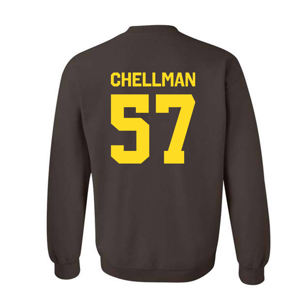 Western Michigan - NCAA Football : Jake Chellman - Classic Shersey Crewneck Sweatshirt-1