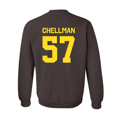 Western Michigan - NCAA Football : Jake Chellman - Classic Shersey Crewneck Sweatshirt-1