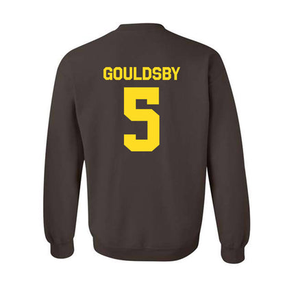 Western Michigan - NCAA Football : Kordell Gouldsby - Classic Shersey Crewneck Sweatshirt-1