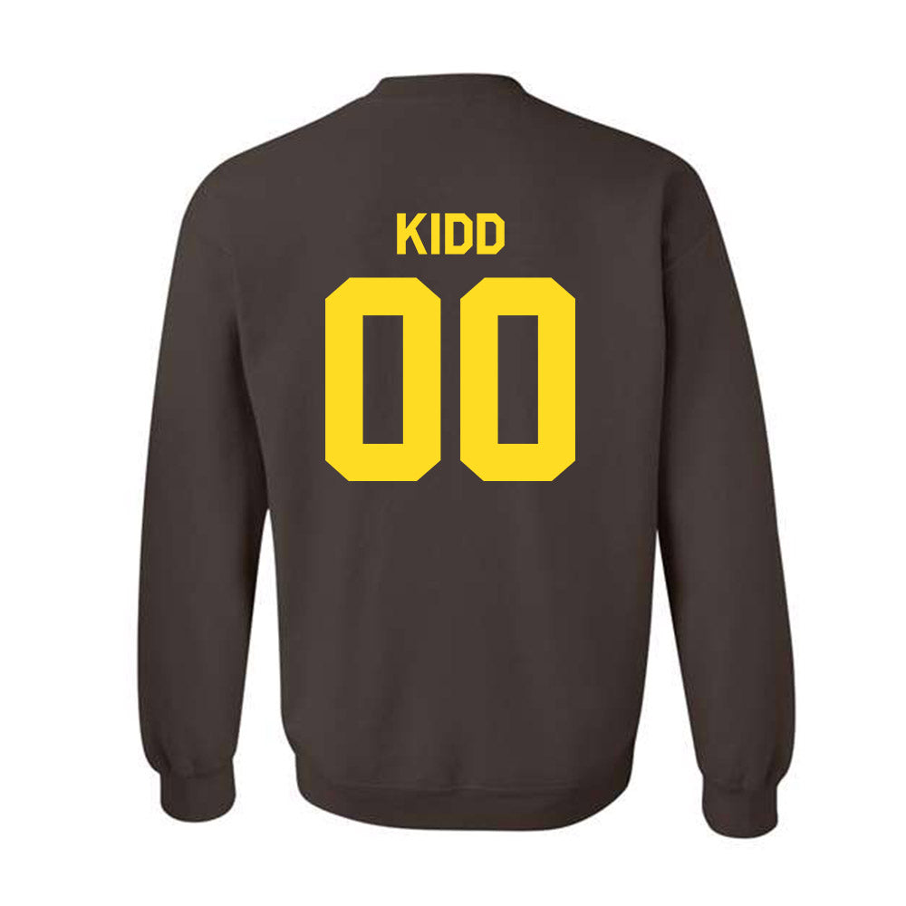 Western Michigan - NCAA Baseball : Caleb Kidd - Classic Shersey Crewneck Sweatshirt-1