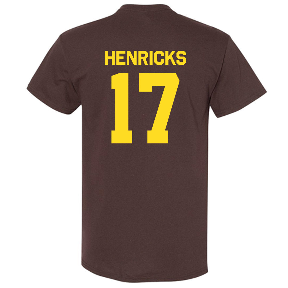 Western Michigan - NCAA Men's Ice Hockey : Ty Henricks - Classic Shersey T-Shirt-1