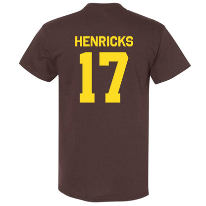 Western Michigan - NCAA Men's Ice Hockey : Ty Henricks - Classic Shersey T-Shirt-1