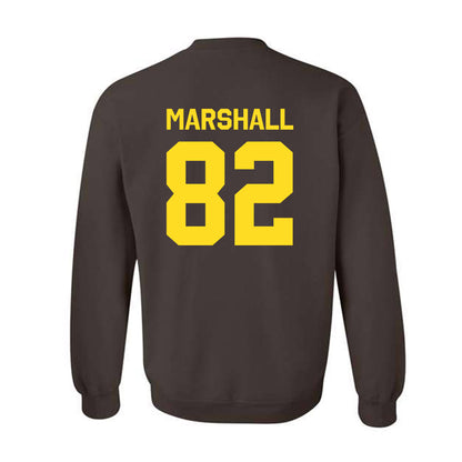 Western Michigan - NCAA Football : Terence Marshall - Classic Shersey Crewneck Sweatshirt-1