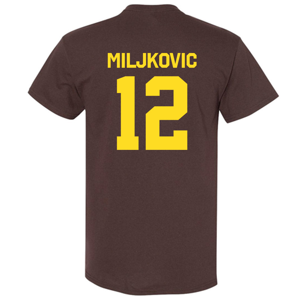 Western Michigan - NCAA Women's Basketball : Isabella Miljkovic - Classic Shersey T-Shirt-1