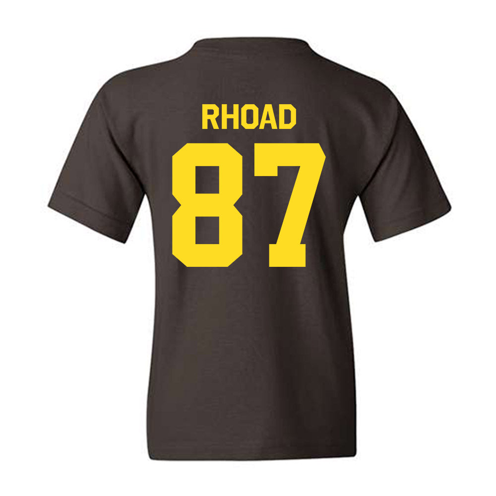 Western Michigan - NCAA Football : Brady Rhoad - Classic Shersey Youth T-Shirt-1