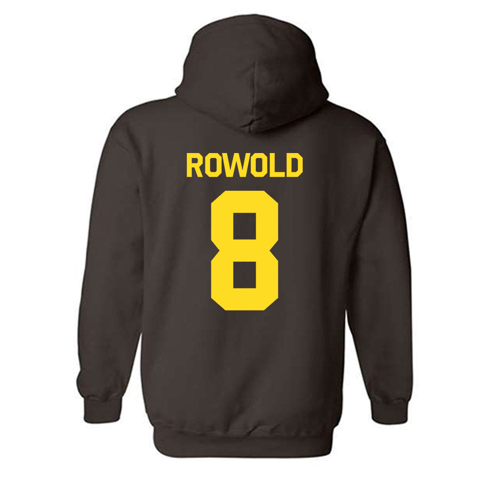 Western Michigan - NCAA Baseball : Jacob Rowold - Classic Shersey Hooded Sweatshirt-1