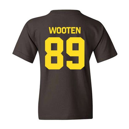 Western Michigan - NCAA Football : Brennan Wooten - Classic Shersey Youth T-Shirt-1