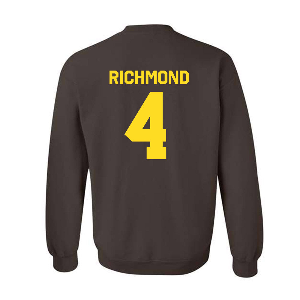 Western Michigan - NCAA Women's Volleyball : Leah Richmond - Classic Shersey Crewneck Sweatshirt-1