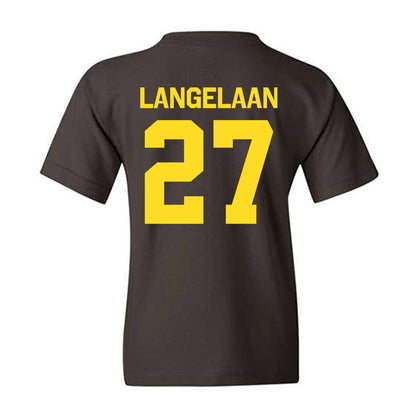 Western Michigan - NCAA Women's Soccer : Brianna Langelaan - Classic Shersey Youth T-Shirt-1